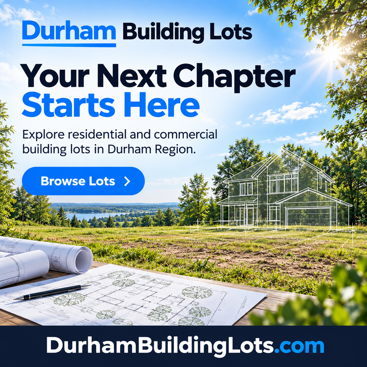 Durham Building Lots — Square