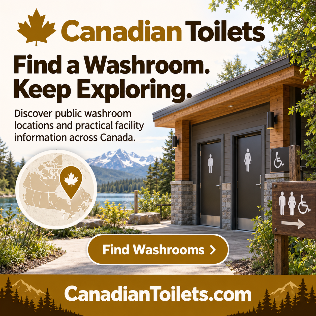 Canadian Toilets — Square