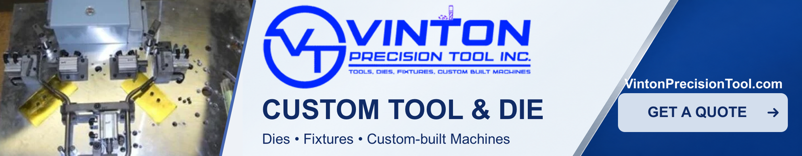 Home Vinton Precision Tool — Wide 1983 × 385