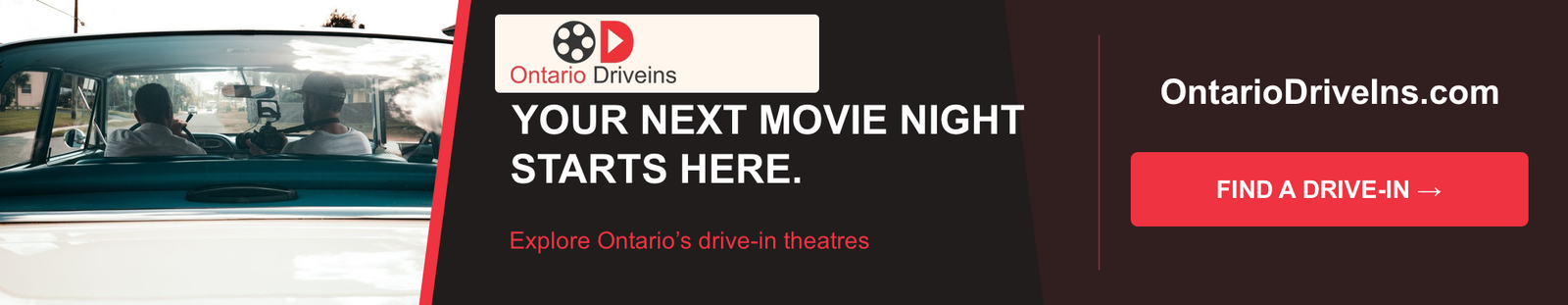 Home Ontario Drive-Ins — Wide 1983 × 385